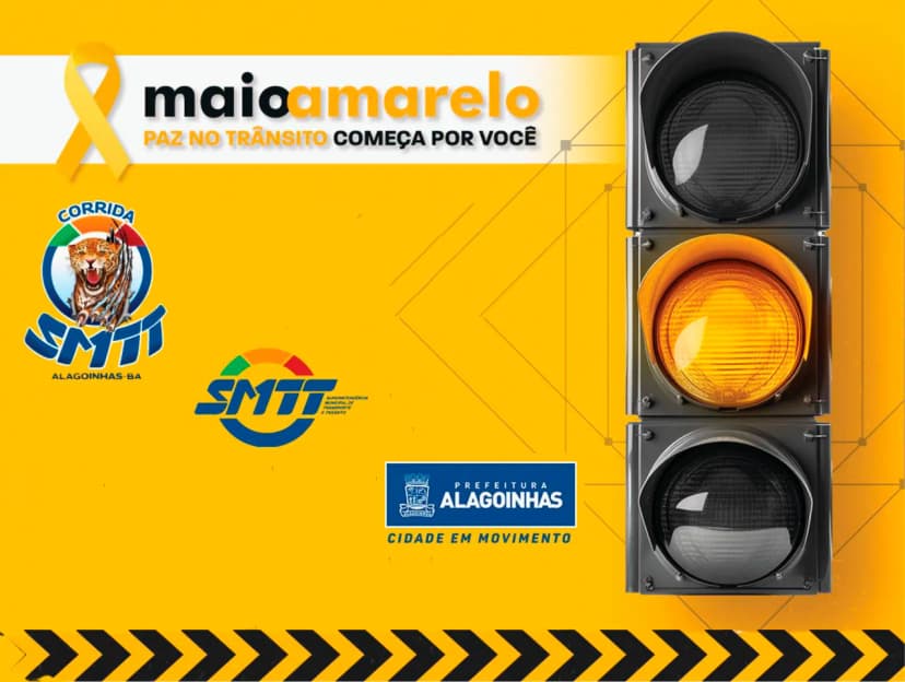 Arte do maio amarelo