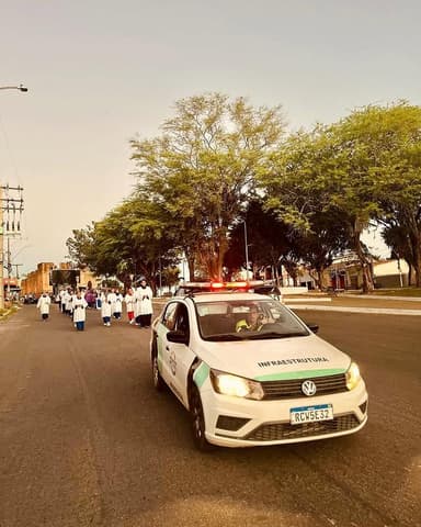 Imagem referente à notícia SMT Garante Segurança na 2ª Caminhada da Misericórdia