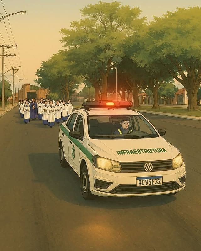 Imagem referente à notícia SMT Garante Segurança na 2ª Caminhada da Misericórdia