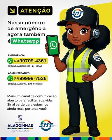 Imagem referente à notícia Atendimento Direto: Novos Contatos da SMT Estão Disponíveis