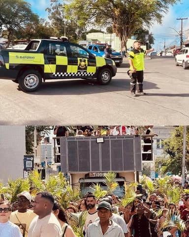 Imagem referente à notícia SMT Garante Segurança no Trânsito Durante o Domingo de Ramos