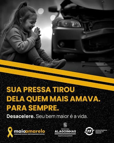 Imagem referente à notícia Segurança Viária é Prioridade: SMT Alerta para Consequências da Imprudência