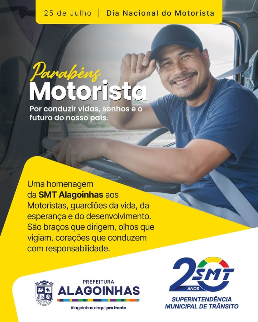 Imagem referente à notícia 25 de Julho: SMT homenageia os guardiões da vida e do progresso