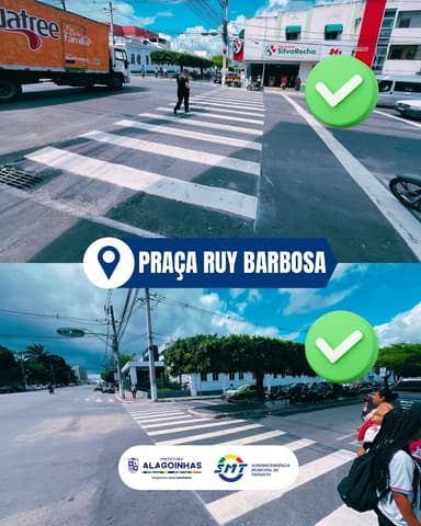 Imagem referente à notícia Segurança Viária: SMT Amplia Sinalização nas Ruas da Cidade