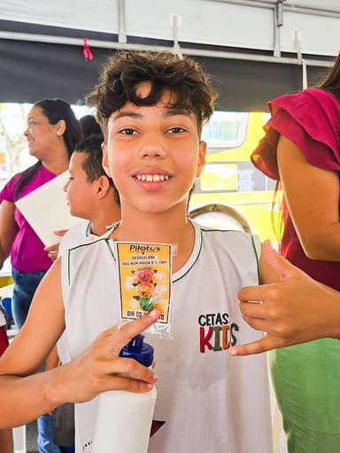 Imagem referente à notícia Conscientização desde cedo: SMT e CETASS KIDS promovem ação especial com alunos