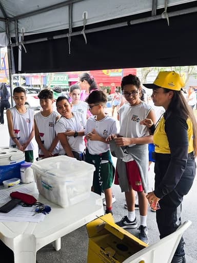 Imagem referente à notícia Conscientização desde cedo: SMT e CETASS KIDS promovem ação especial com alunos