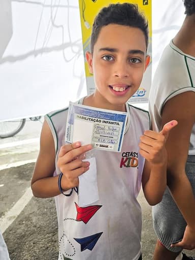 Imagem referente à notícia Conscientização desde cedo: SMT e CETASS KIDS promovem ação especial com alunos