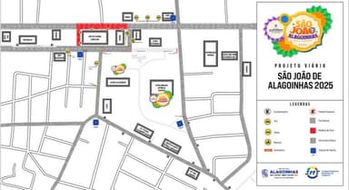 Imagem referente à notícia São João de Alagoinhas: SMT anuncia mudanças temporárias no trânsito entre os dias 21 e 23 de junho